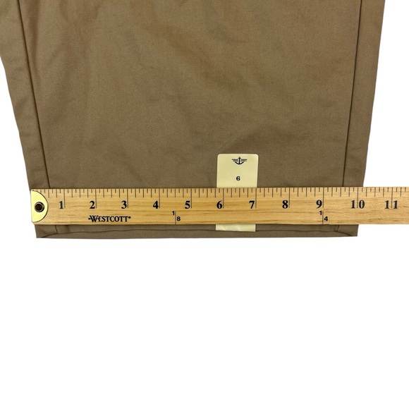 NEW Dockers Khaki Bermuda Shorts Womens Size 6 Tan - Picture 13 of 13